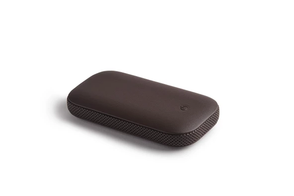 Lexon Powersound Deri Kablosuz Şarj Cihazı ve Bluetooth Hoparlör Kahverengi - 9