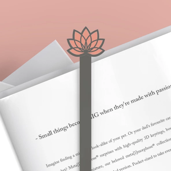 Lotus Kitap Ayracı - 7