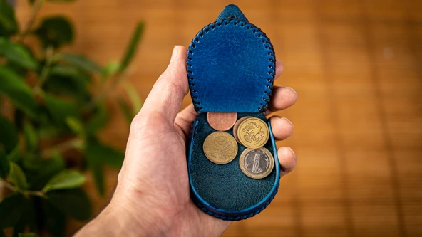 Kayigo Pouchy Bozuk Para Cüzdanı Mavi - 2