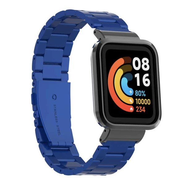 Xiaomi Redmi Watch (Mi Watch Lite) Zore KRD-60 Metal Kordon - 12