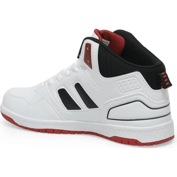 Kinetix Erkek Sneaker Beyaz-Siyah 01 GINA HI PU - 3