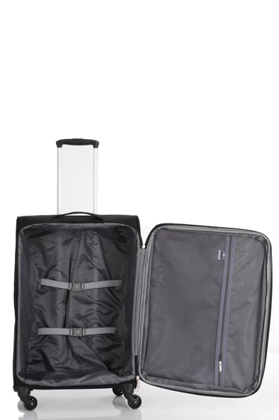 Mçs Üçlü Lüx Kumaş Valiz Seti V116 - 5