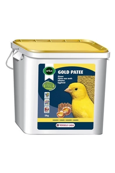 Gold Patee Kanarya Ballı Yumurta Maması (Sarı Kapak) 5kg