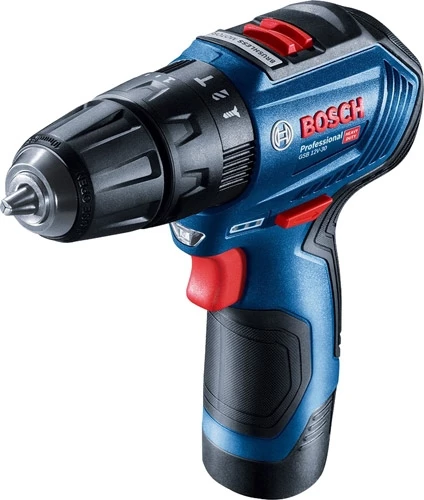 BOSCH GSB 12V-30 ÇİFT AKÜLÜ 2 AH DARBELİ VİDALAMA