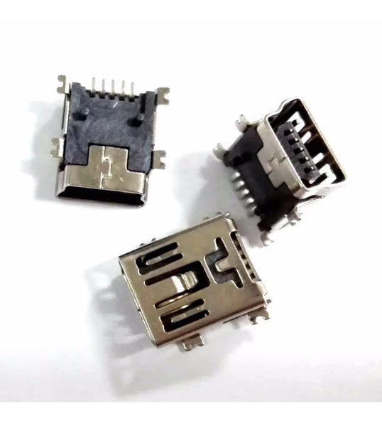 MİNİ USB DİŞİ ŞARJ SOKETİ 5 PİN MİNİ USB TABLET ŞARJ GİRİŞİ - Resim 5