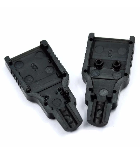 4 Pin Usb Erkek Soket Plastik Kapaklı Bağlantı - Resim 3