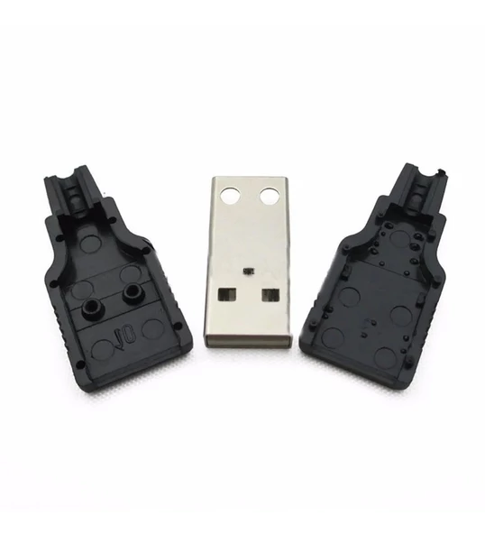 4 Pin Usb Erkek Soket Plastik Kapaklı Bağlantı ürün görseli