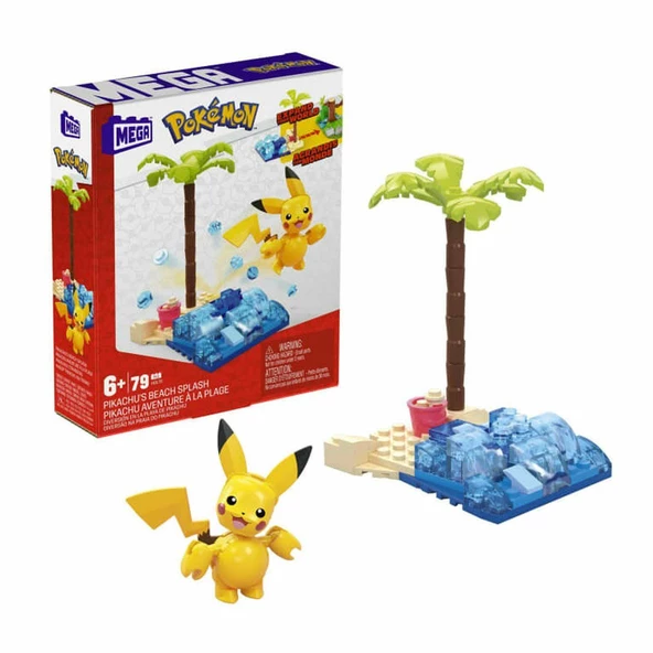 HDL75 MEGA™ Pokémon™  Adventure Builder Tatil Seti 79 para +6 yaş