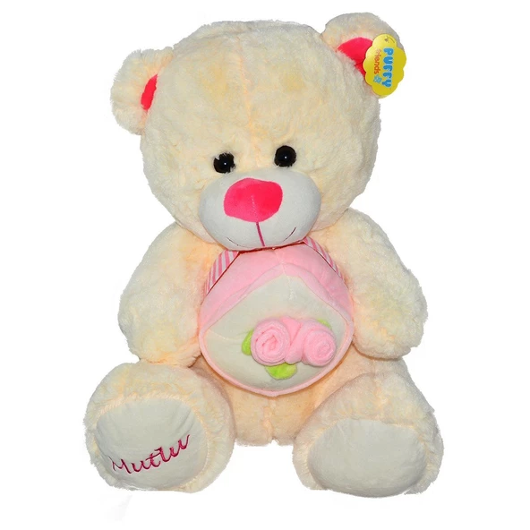 001527 Doğum Günü Pastalı Peluş Ayı 48 cm