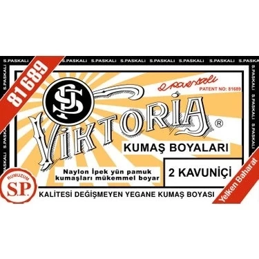 Viktoria Kumaş Boyası - 02 Kavuniçi