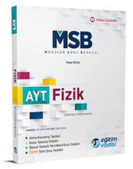 Eğitim Vadisi Ayt Fizik Modüler Soru  Bankası