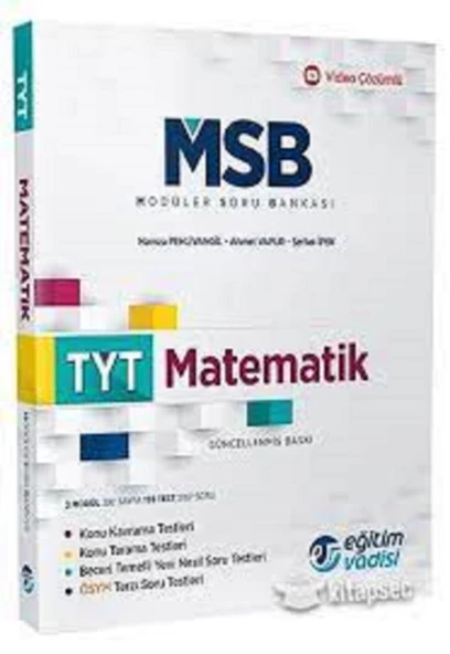 Eğitim Vadisi Tyt Matematik Soru Bankası