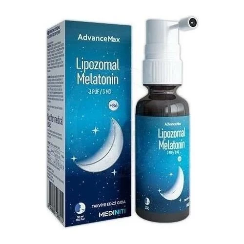 AdvanceMax Lipozomal Melatonin Sprey 30 ml 8410885093110