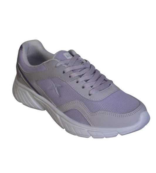 KİNETİX Kadın Beyaz Lila Fileli Sneaker Spor Yürüyüş Ayakkabısı - Resim 9
