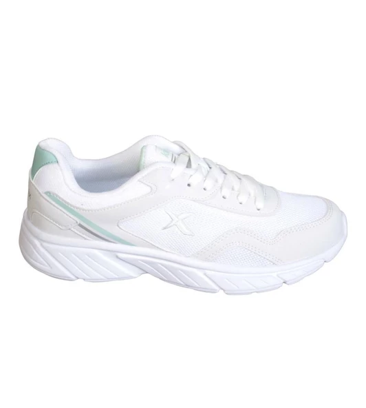 KİNETİX Kadın Beyaz Lila Fileli Sneaker Spor Yürüyüş Ayakkabısı - Resim 4