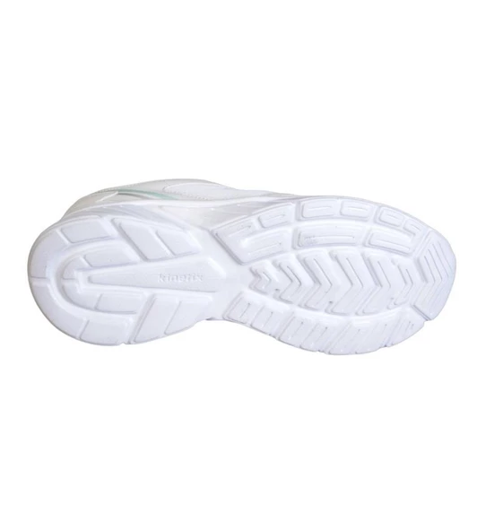 KİNETİX Kadın Beyaz Lila Fileli Sneaker Spor Yürüyüş Ayakkabısı - Resim 7