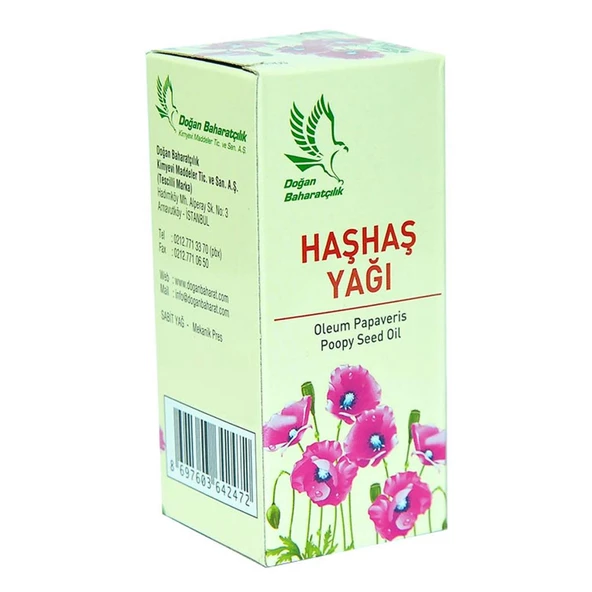 Doğan Baharatçılık Haşhaş Yağı 50 cc Doğal Saf Cam Şişe - 4