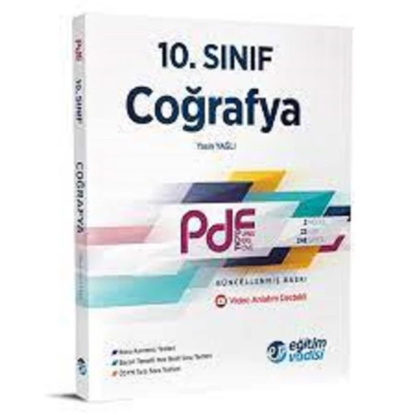 Eğitim Vadisi 10.Sınıf Pdf Coğrafya