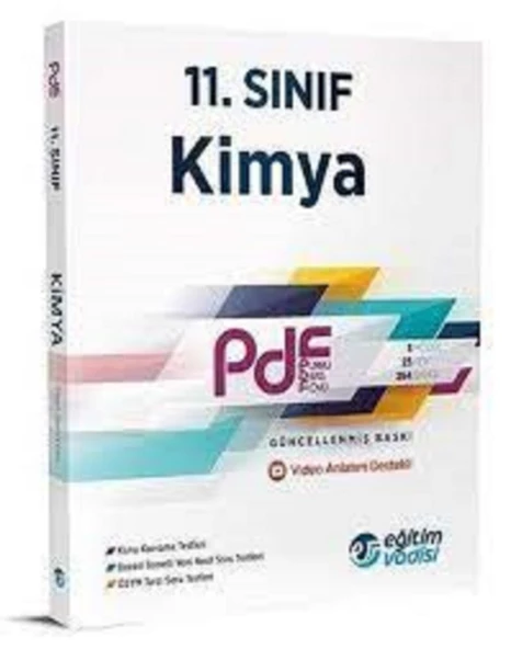 Eğitim Vadisi 11.Sınıf Pdf Kimya ( Planlı Ders Föyü )