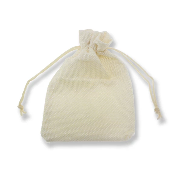 50 Adet 9x14cm Keten Kese - 5