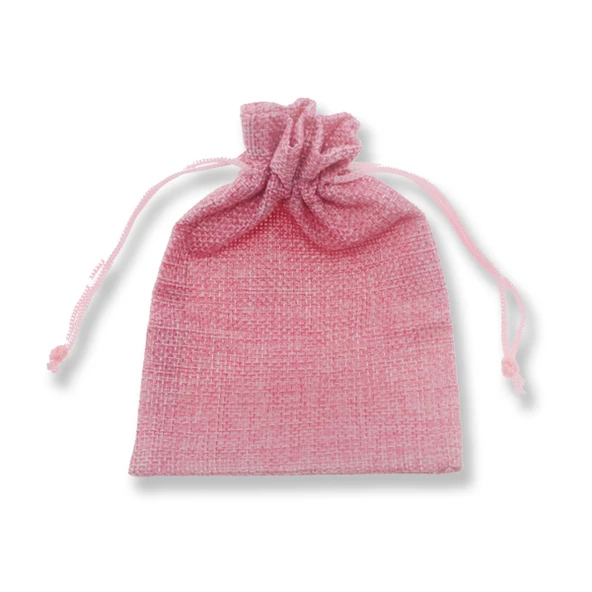 50 Adet 9x14cm Keten Kese - 6