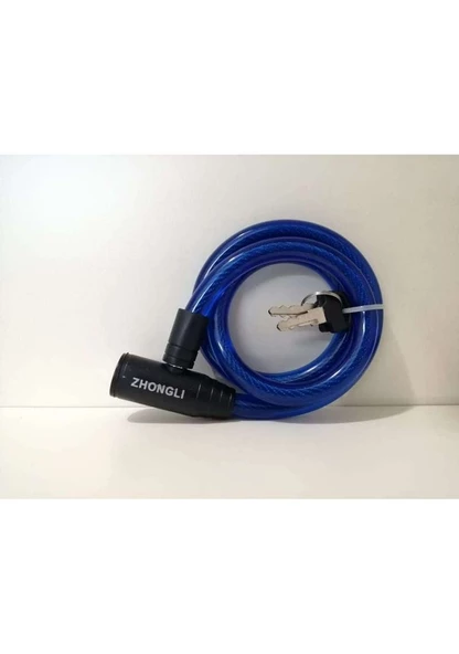 Zhongli Anahtarlı Kilit mavi 12x800mm