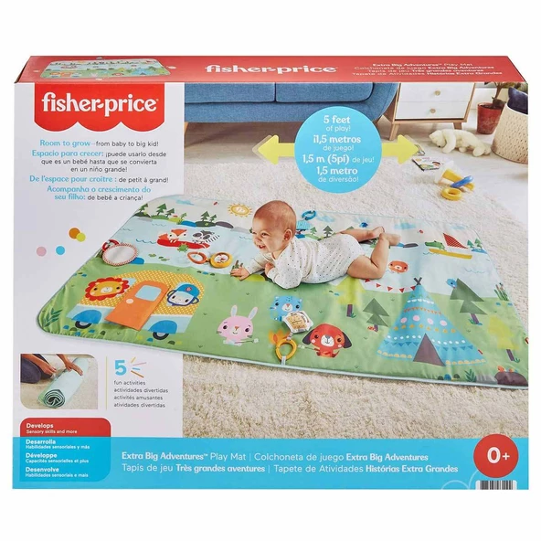 Fisher-Price Büyük Maceralar Dev Oyun Halısı GXR53