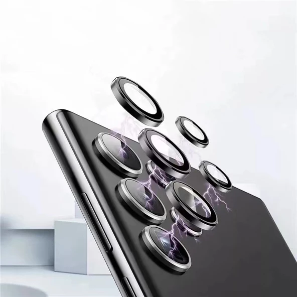 Galaxy S23 Ultra Zore Kamera Lens Koruyucu Cam Filmi - 8