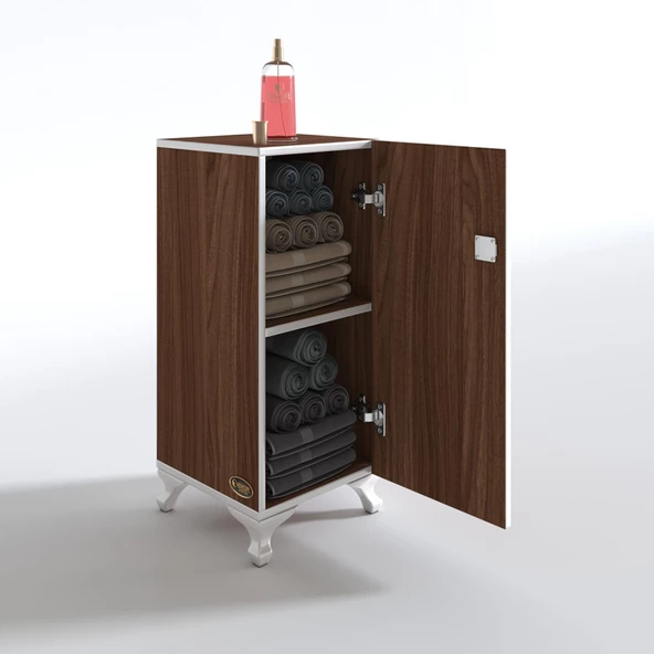 Kenzlife kilitli dolap rana39 cvz 68*39*39 banyo dolabı hazır mutfak ofis kiler kitaplık evrak ayaklı - Resim 2