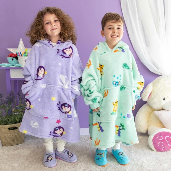 Milk&Moo Giyilebilir Çocuk Battaniye Jungle Friends - 2