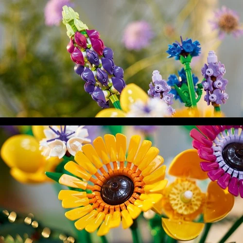 LEGO Icons 10313 Kır Çiçekleri Buketi (939 Parça) - 6