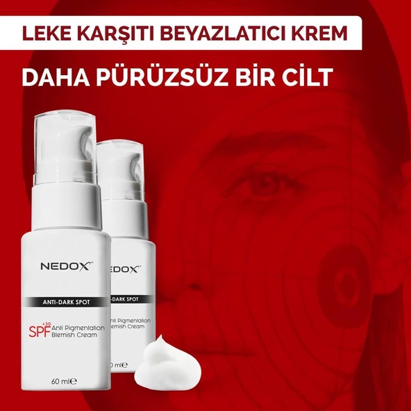 NEDOX Cilt Beyazlatıcı Leke Kremi 60 Ml - 2