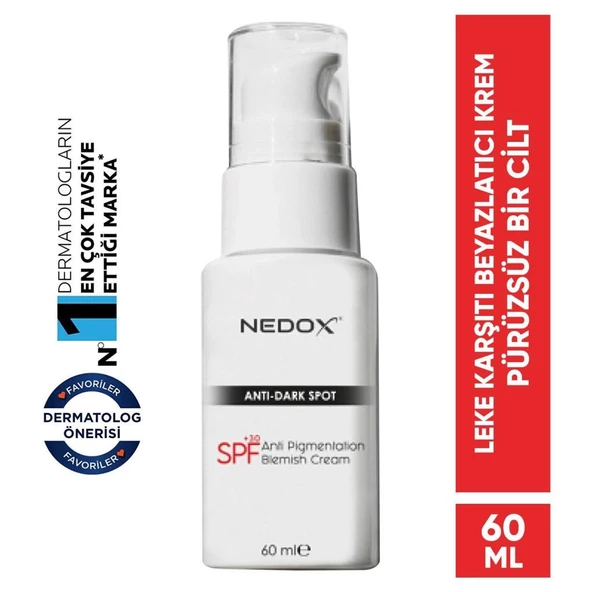 NEDOX Cilt Beyazlatıcı Leke Kremi 60 Ml