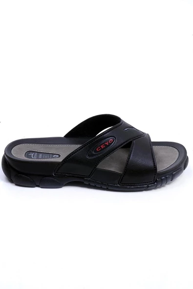 CEYO 3200-1 KALIN TABAN ORTOPEDİK ERKEK TERLİK - 3