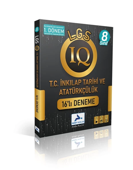 PARAF 8.SINIF IQ İNKILAP TAR.16 LI DEN.1.DÖNEM KON