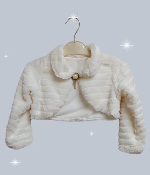Peluş Çocuk Bolero, Çocuk Abiye Bolerosu - 4