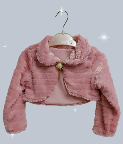 Peluş Çocuk Bolero, Çocuk Abiye Bolerosu - 2