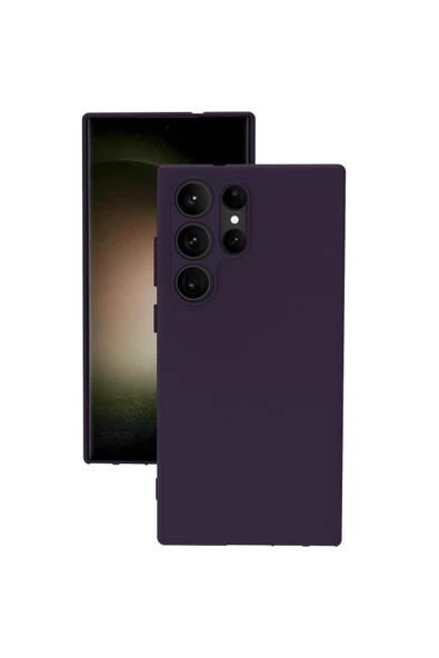 Samsung Galaxy S23 Ultra Kılıf Kamera Korumalı Silikon Rubber Arka Kapak - 4
