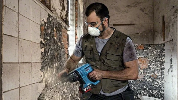 BOSCH GBH 180-LI ÇİFT AKÜLÜ 4 AH KIRICI DELİCİ - Resim 2