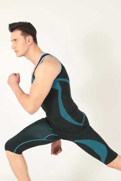 Sporcu Gym Seamless Dikişsiz T-shirt