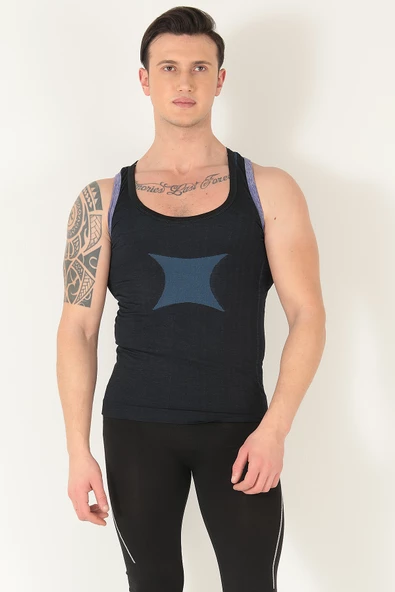 Sporcu Gym Seamless Dikişsiz T-shirt - Resim 8