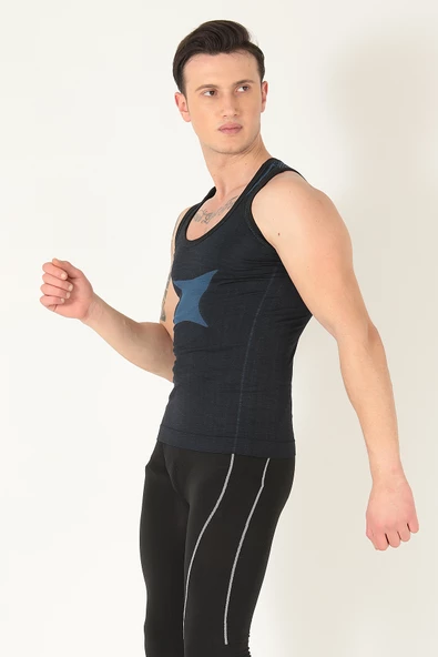 Sporcu Gym Seamless Dikişsiz T-shirt - Resim 6