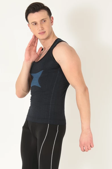 Sporcu Gym Seamless Dikişsiz T-shirt - Resim 5