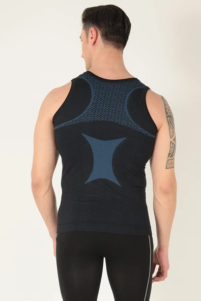 Sporcu Gym Seamless Dikişsiz T-shirt - Resim 3