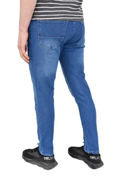 Erkek Silim Fit Jeans Pantolon BGL-ST02647 - Resim 6