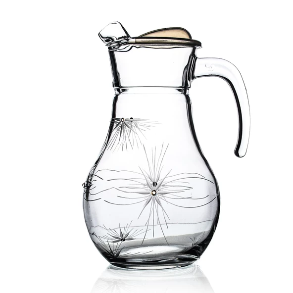 Decocia Kazaan 61 Parça  12 Kişilik  Kesme Bardak Çeyiz Seti Mira Desenli - Resim 4