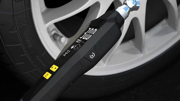 Michelin Mc12295 99Psı Dijital Lastik Basınç Ölçer - 5