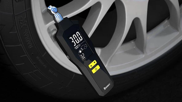 Michelin Mc12295 99Psı Dijital Lastik Basınç Ölçer - 4