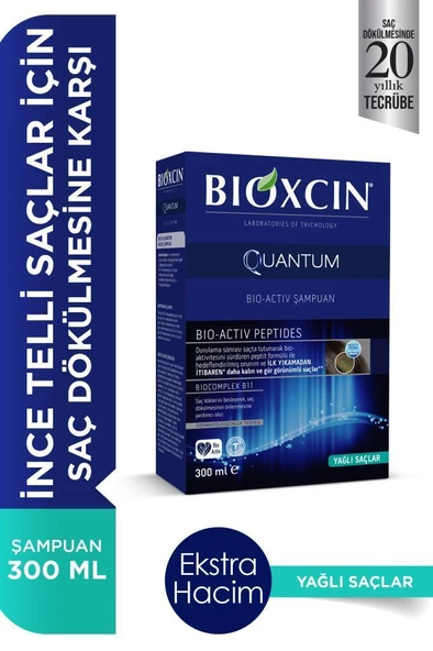 Bioxcin Quantum Yağlı Saçlar Için Şampuan 300 Ml