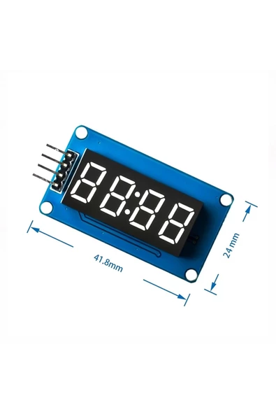 Arduino 4 Digit 7 Segment Ekran Modül TM1637